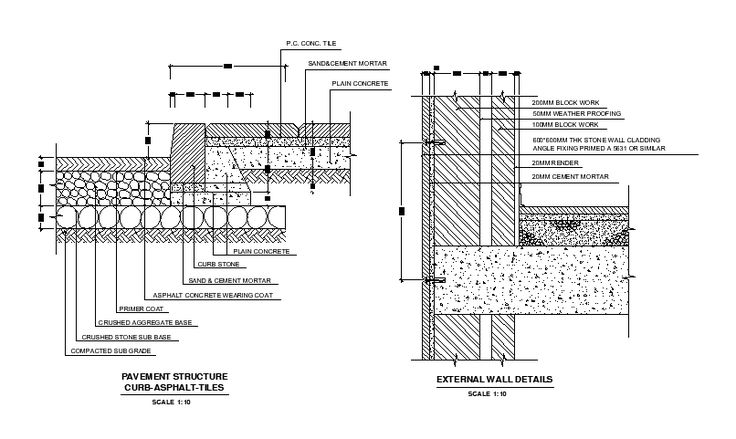 the diagram shows different types of walls and flooring materials, as ...