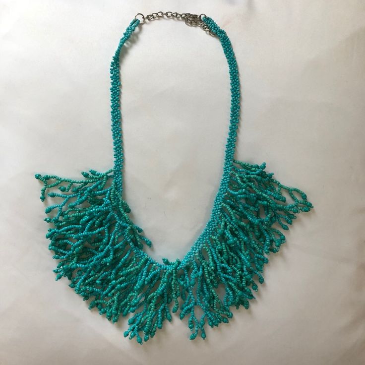 Stunning Green/Blue Coral Beaded Necklace. New Without Tags, Never Worn. Perfect Condition. Elegant Beaded Turquoise Necklace, Adjustable Turquoise Beaded Bib Necklace, Turquoise Beaded Costume Jewelry Necklace, Costume Jewelry Turquoise Beaded Necklace, Turquoise Beaded Bib Necklaces, Beaded Blue Turquoise Costume Necklace, Beaded Blue Turquoise Costume Jewelry Necklace, Blue Beaded Turquoise Costume Jewelry Necklace, Turquoise Beaded Necklaces For Costume Jewelry