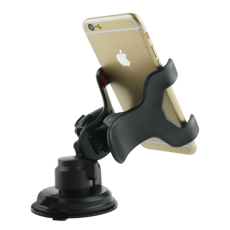 an image of a cell phone holder in the shape of a hand held car mount