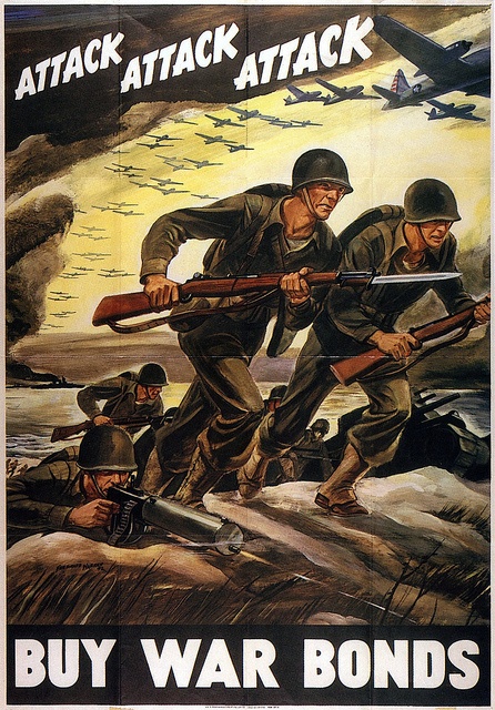 World War 2 Army Poster