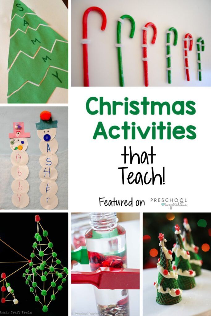 christmas activities that teach kids to make