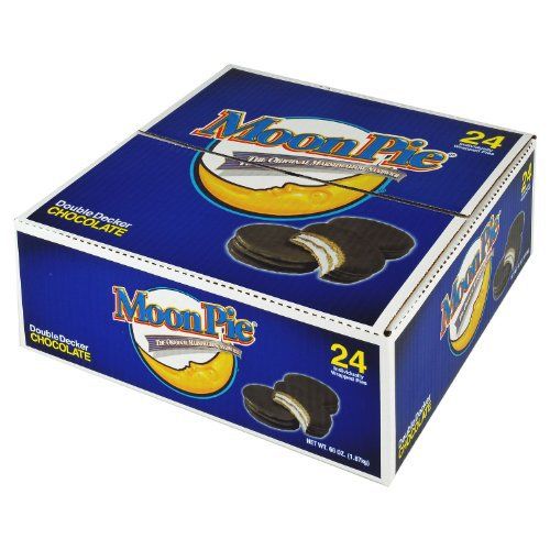 an unopened box of moon pie cookies