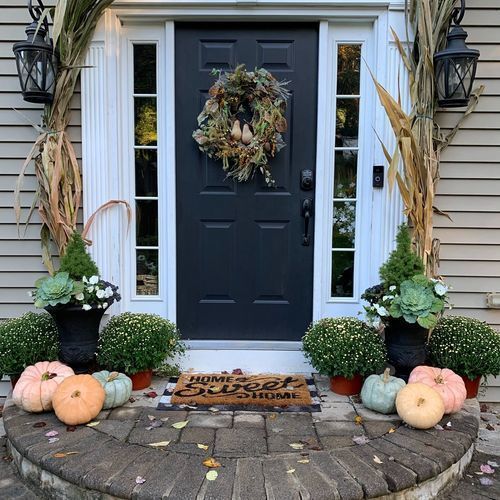 A Fabulous Fall Garden - FineGardening | Fall front porch decor, Autumn ...