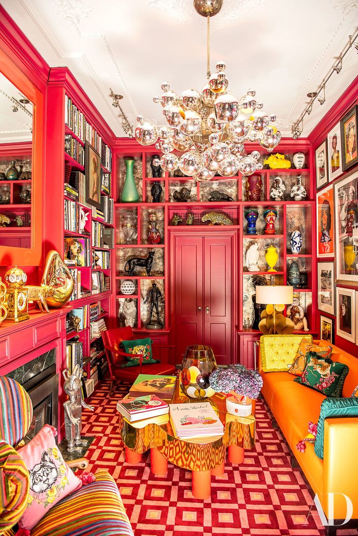 Bolder Is Better In This Beauty Tycoon's New York Home | Maximalist ...