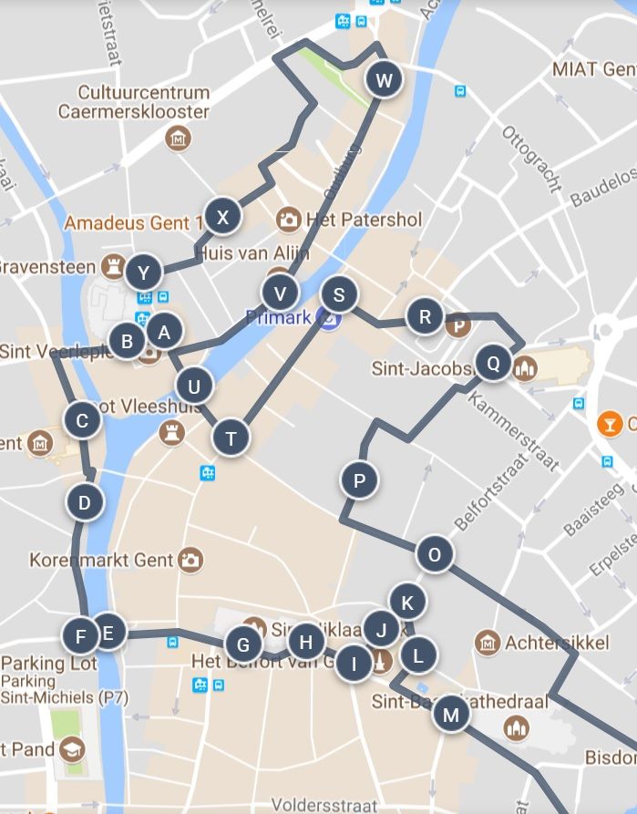 Navigating Ghent: A Comprehensive Guide To The City’s Map - Detailed ...