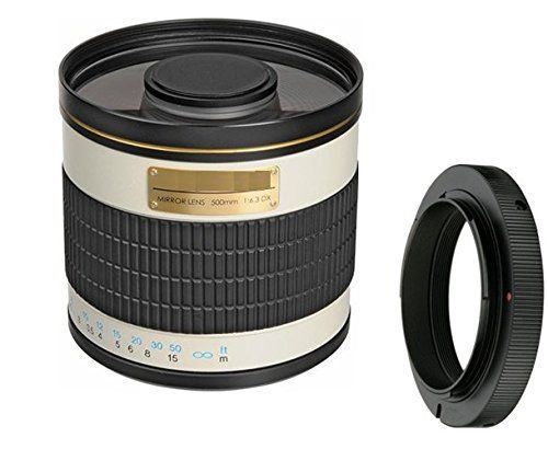 a camera lens sitting next to a white and black cup with a gold trim on it