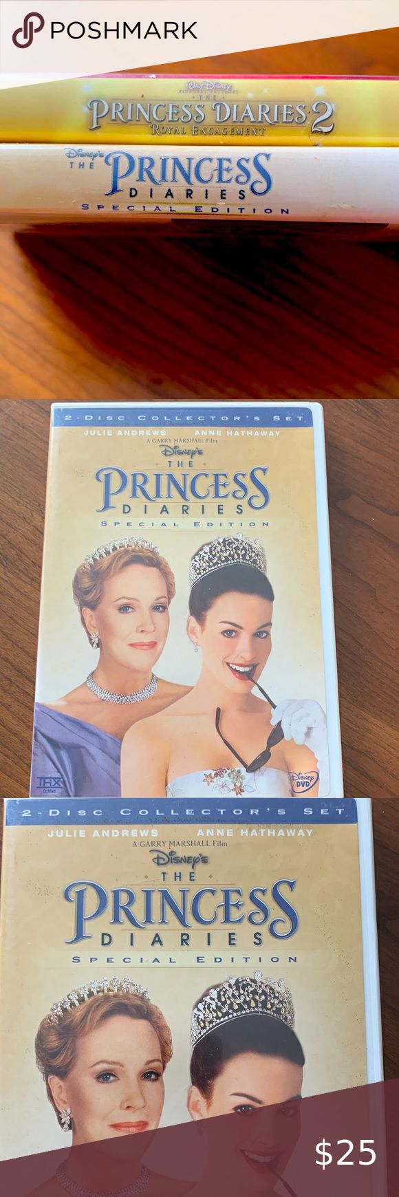 Disneys The Princess Diaries & The Princess Diaries 2 Princes Diaries, Princess Diaries 2, The Princess Diaries, Julie Andrews, Princess Diaries, Royal Engagement, Disney Films, Anne Hathaway, The Princess