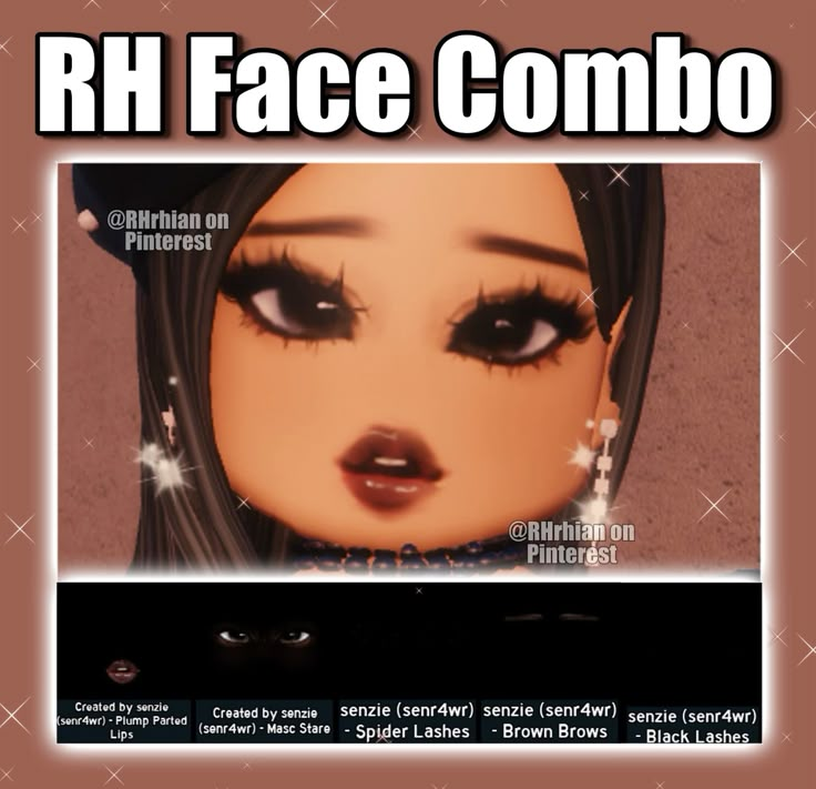 Royale high face combo in 2024 | Custom eyes, Outfitideas, Face