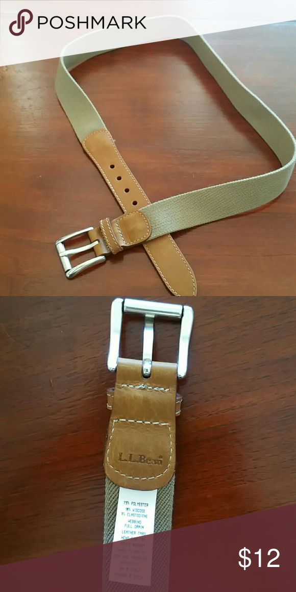 L.L. Bean belt Tan and brown men's belt. NWOT. 36" waist. Please ask questions prior to purchase. L.L. Bean Accessories Belts Waist Belts, Men's Belt, Ask Questions, L L Bean, Mens Belts, Tan Brown, Belts, Man Shop, Best Deals