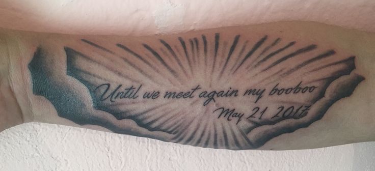 Till We Meet Again, Until We Meet Again, Meet Again, We Meet Again, Sleeve Tattoo, Sleeve Tattoos, Tattoo Quotes, I Hope, Tattoos