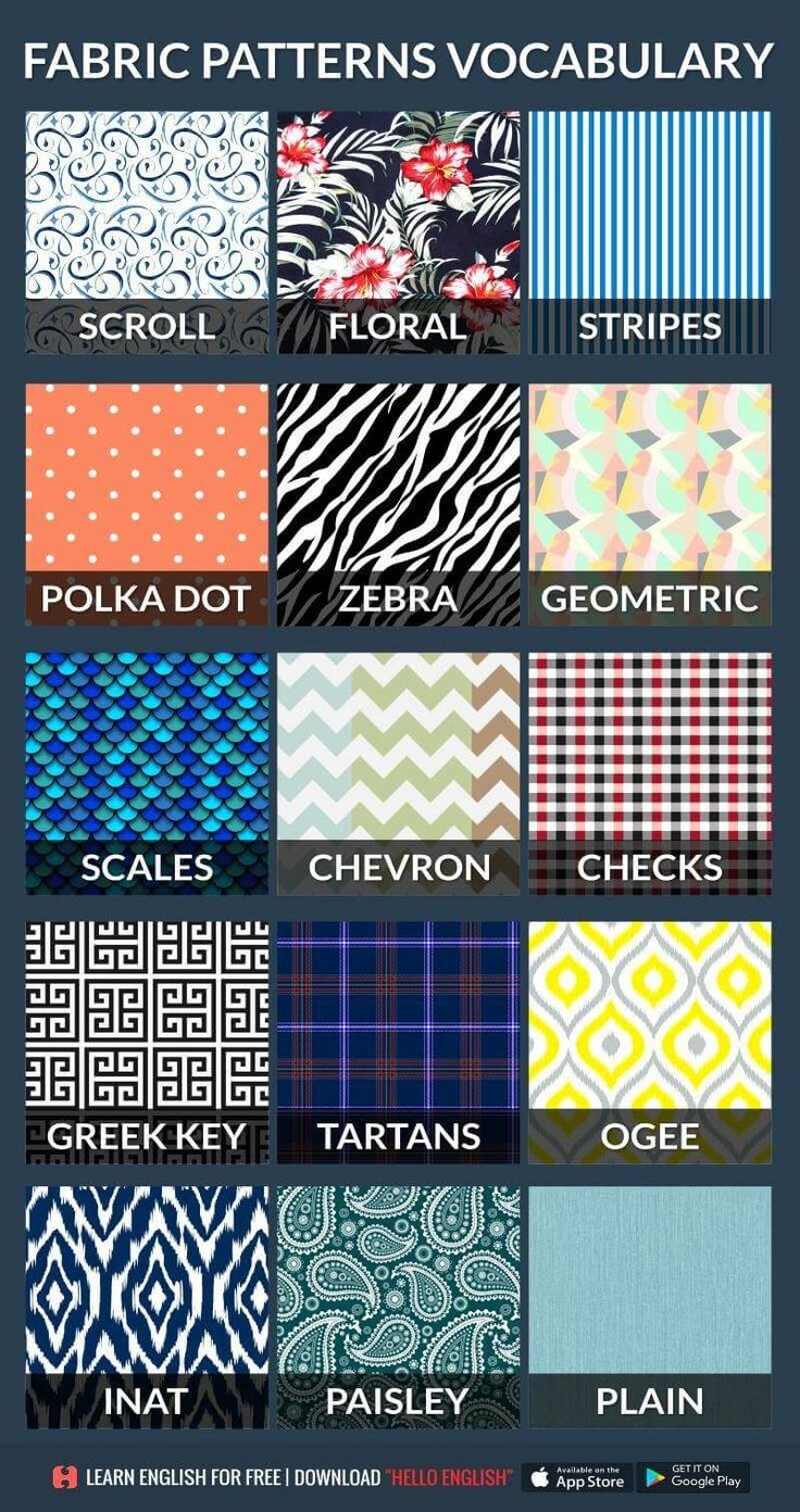 an image of fabric patterns in different colors