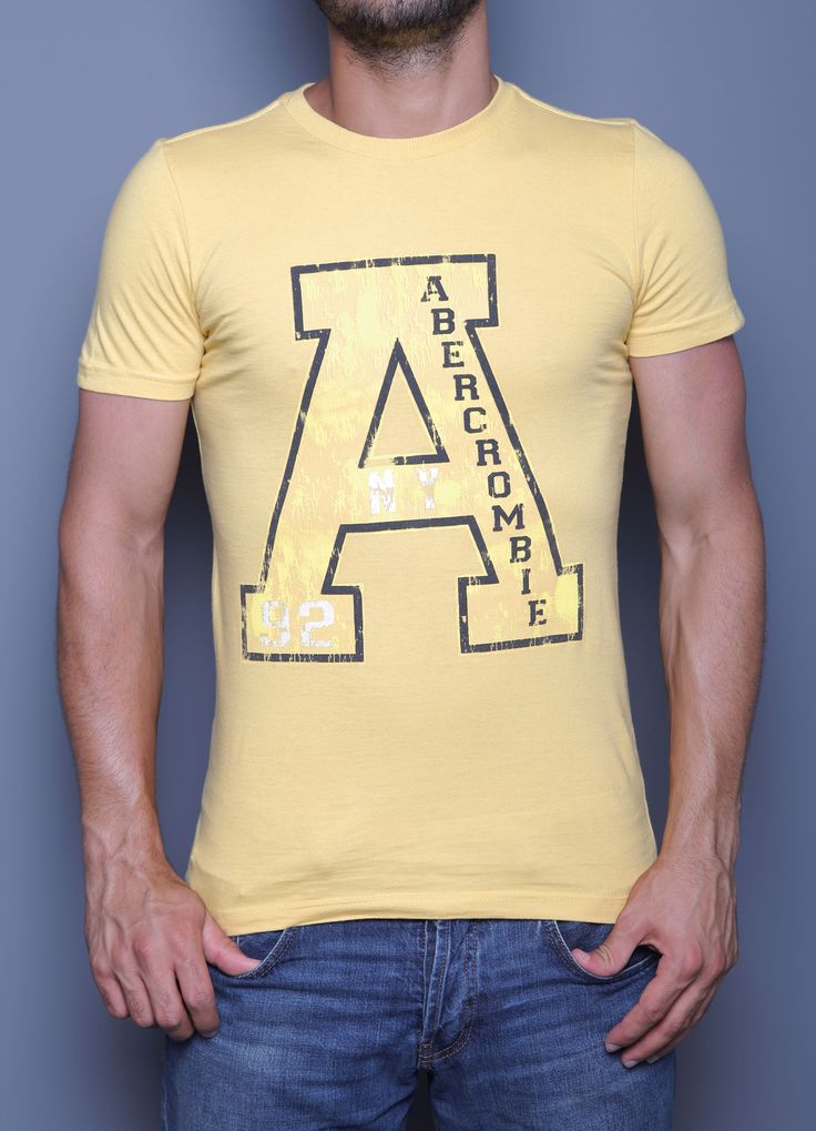 Abercrombie & Fitch T-Shirt The brand was established in 1892 and became known as a supplier of rugged, outdoor gear. Its A powerful, Highly Fashionable lifestyle brand. Only 12.90 € www.fashionworldoutlet.com Lifestyle Brand, Lifestyle Brands, Outdoor Gear, Abercrombie Fitch, Mens Graphic Tshirt, Lifestyle, Mens Tshirts, Mens Tops, T Shirt