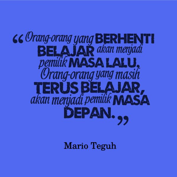 a quote from mario tegrh on being in the same language as he is