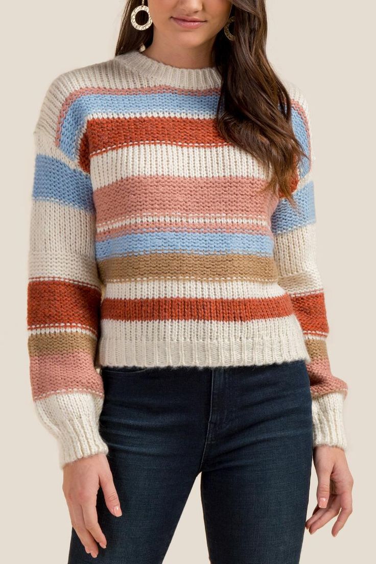 love the colors on this one Fall Stripes, Women's Cardigans, Striped Sweater, Clothing For Women, Stripe Sweater, Stylish Women, Sweater Cardigan, Cardigans, Men Sweater