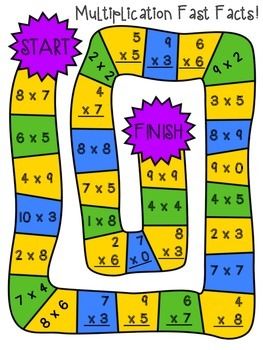 an image of a board game with numbers on it and the word finish written in purple