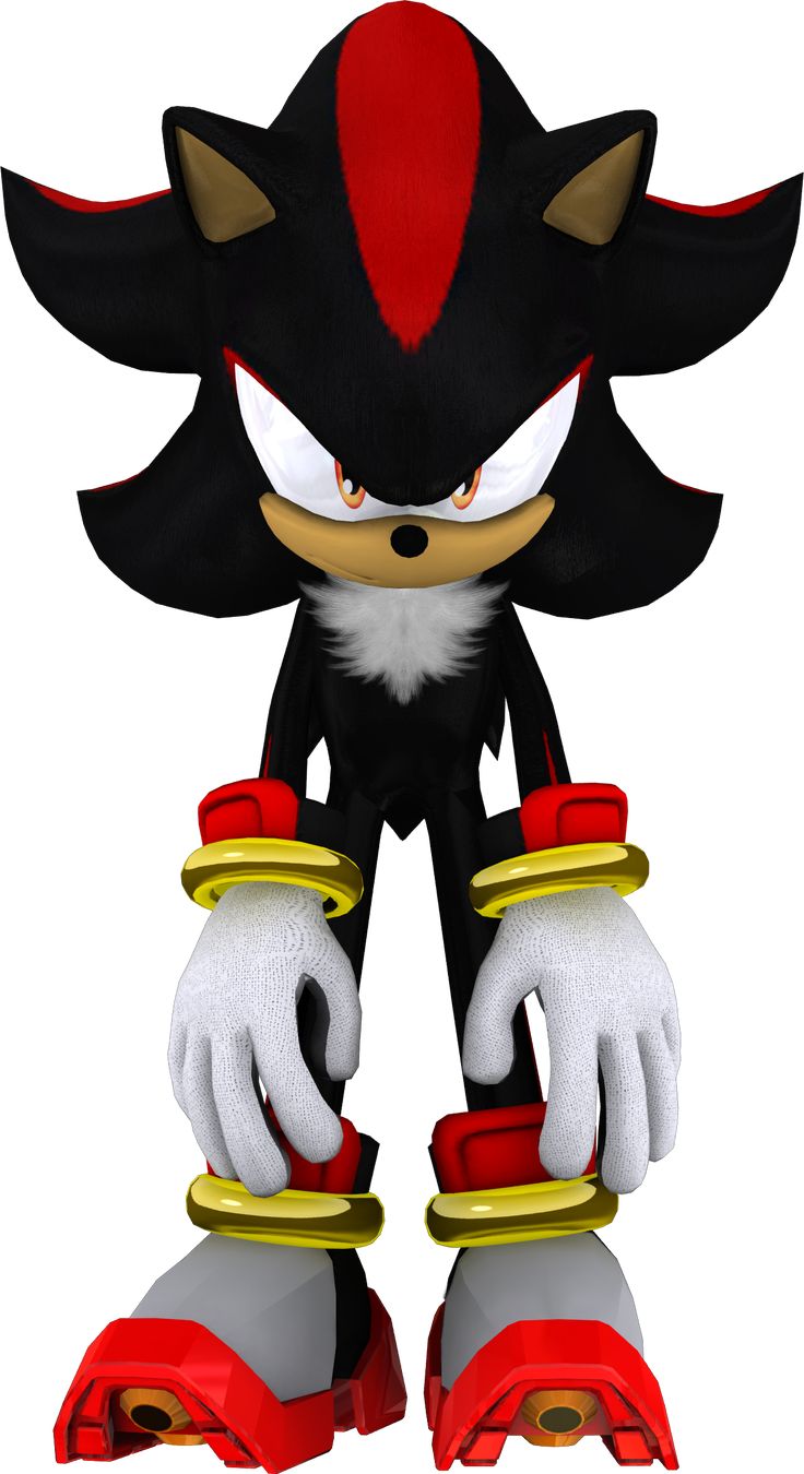 an image of the shadow from sonic the hedge