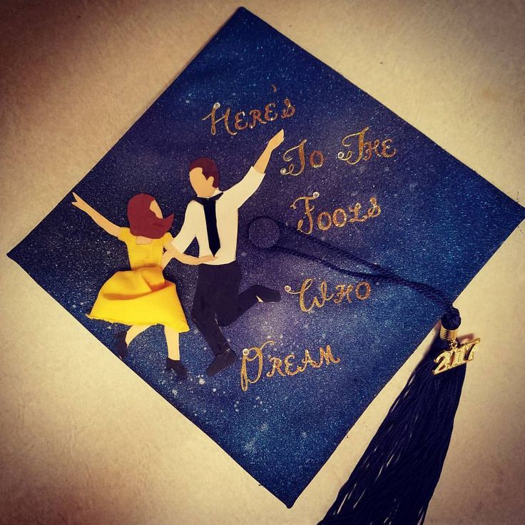 Decorated my graduation cap today! Of course I had to represent La La ...