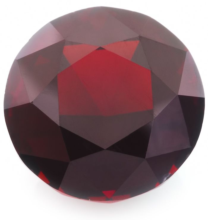 a red diamond on a white background