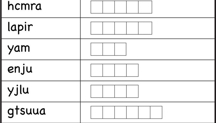 the worksheet is filled with words and numbers to help students learn how to read them