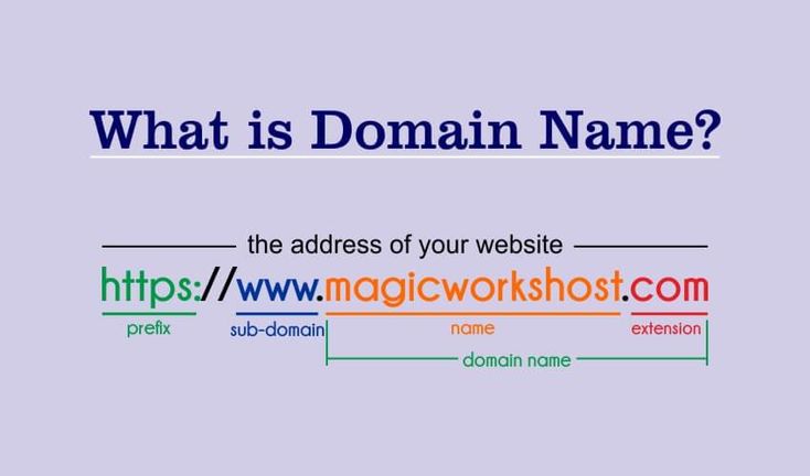 what is domain name? the address of your website