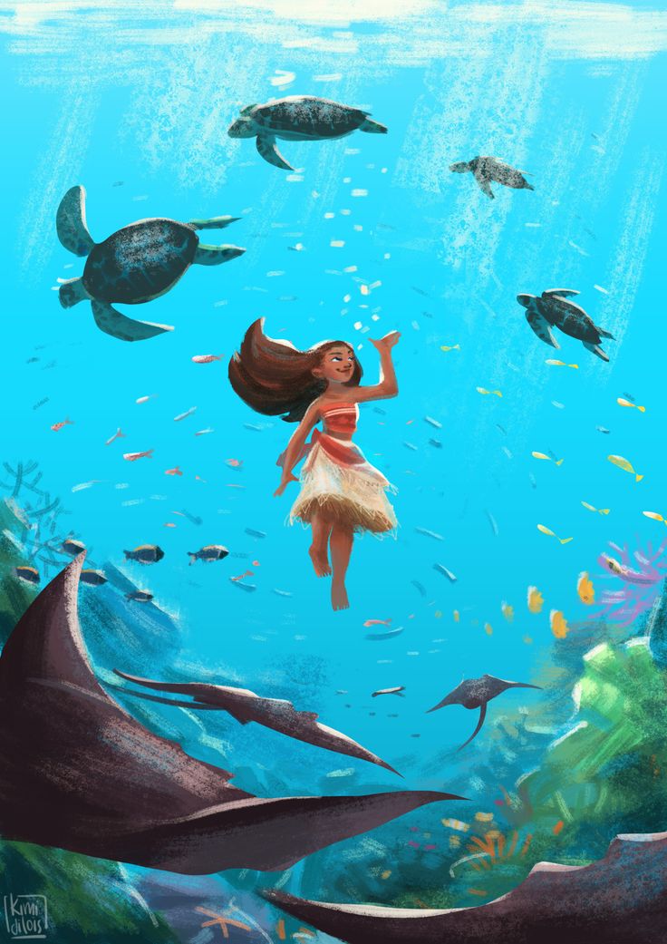 dailylifeofanakdkv: ““The ocean chose me !” ” Moana Hd, Moana Wallpaper, Sea Turtle Drawing, Moana Disney, Turtle Drawing, Chose Me, Disney Nerd, Disney Moana, Disney Princess Art