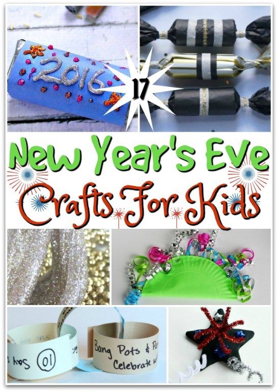 17 New Year's Eve Crafts For Kids | Crafts for kids, New year's eve ...