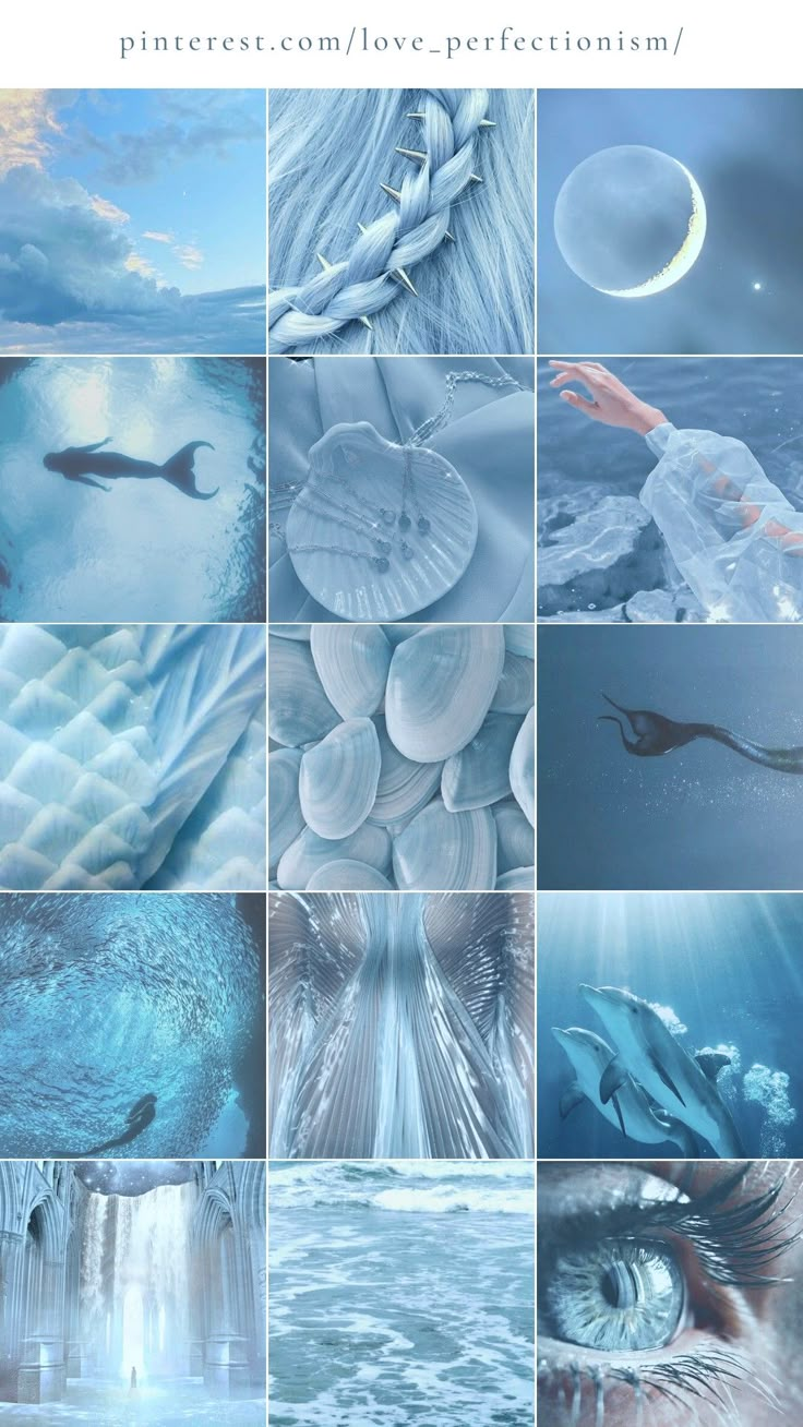 Mermaid Arctic Mermaid Aesthetic, Gods And Monsters Aesthetic, Mermaid Core Room, Blue Aesthetic Kawaii, Pretty Blue Aesthetic, Purple Mermaid Aesthetic, Blue Mermaid Aesthetic, Jellyfish Room, Arctic Mermaid