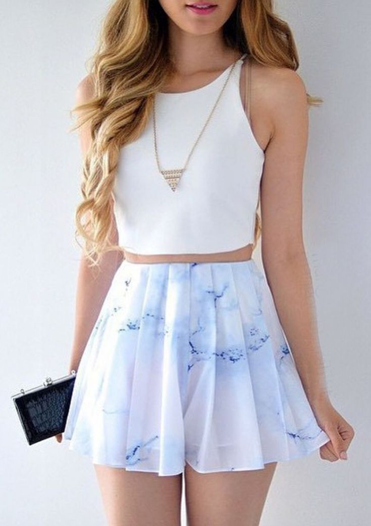 30+ Love, Want, Need: The Most Popular Girly Outfits From Pinterest Hipster School Outfits, Summer Shopping Outfit, White Slip On Vans, Lady Outfits, Outfits Skirts, Skirt Images, High School Outfits, Teen Girl Dresses, Summer Shopping