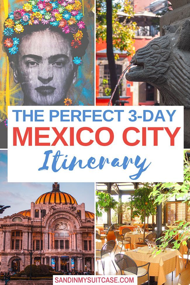 3 Days in Mexico City Best Itinerary for FirstTimers (2024) Sand in