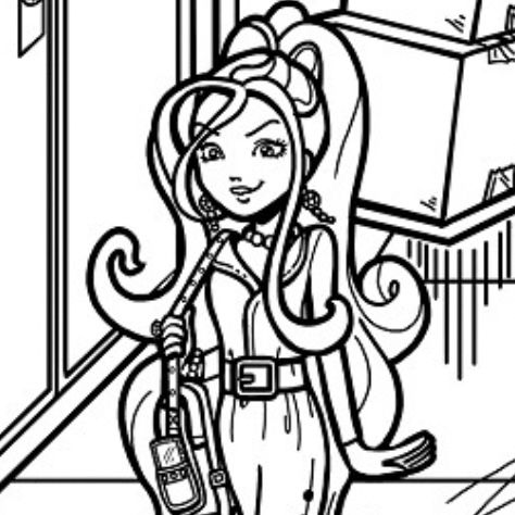 Mackenzie | Cute coloring pages, Dork diaries, Coloring pages