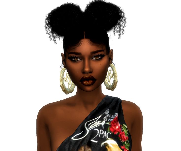 Stunning Custom Content Hairstyle for Sims 4