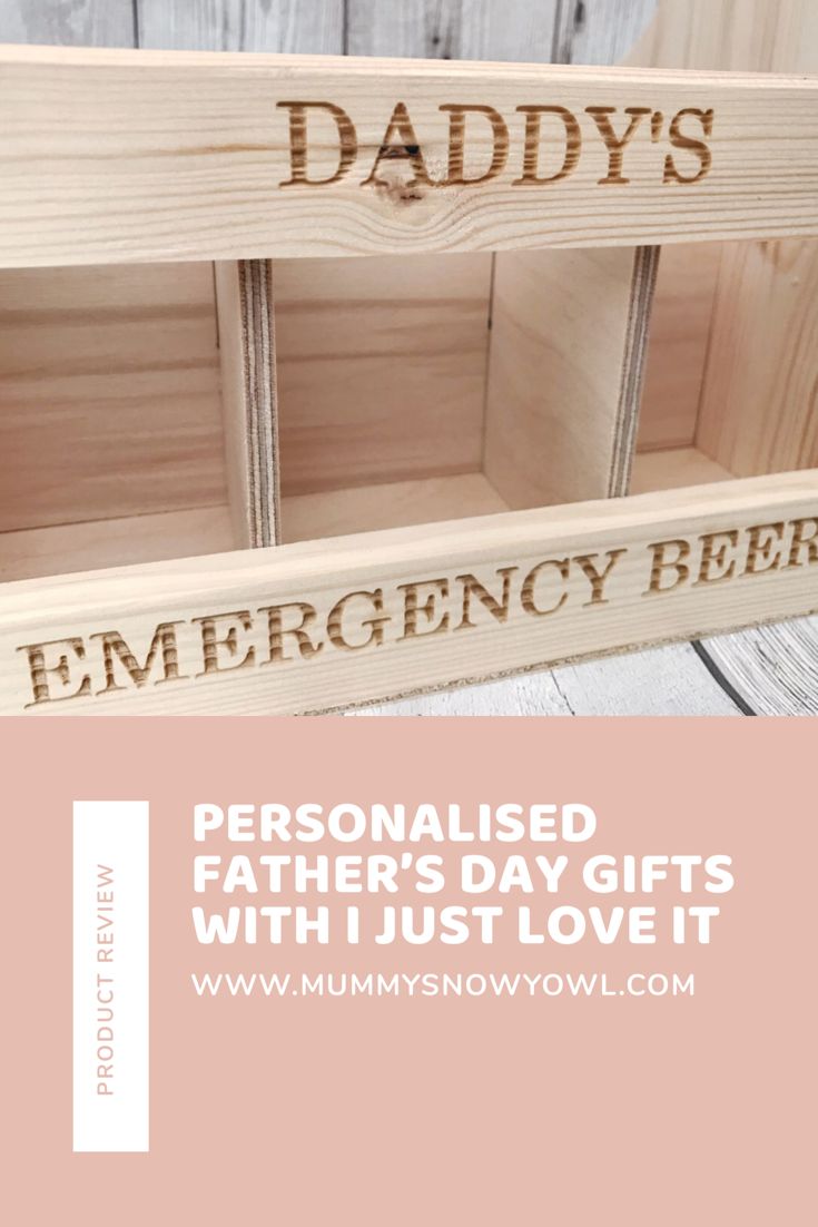 Personalised Father's Day gifts with I Just Love It Looking for a great ...