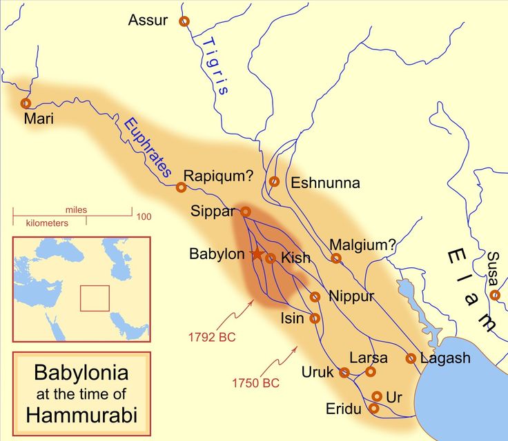 Tigris And Euphrates World Map - Map