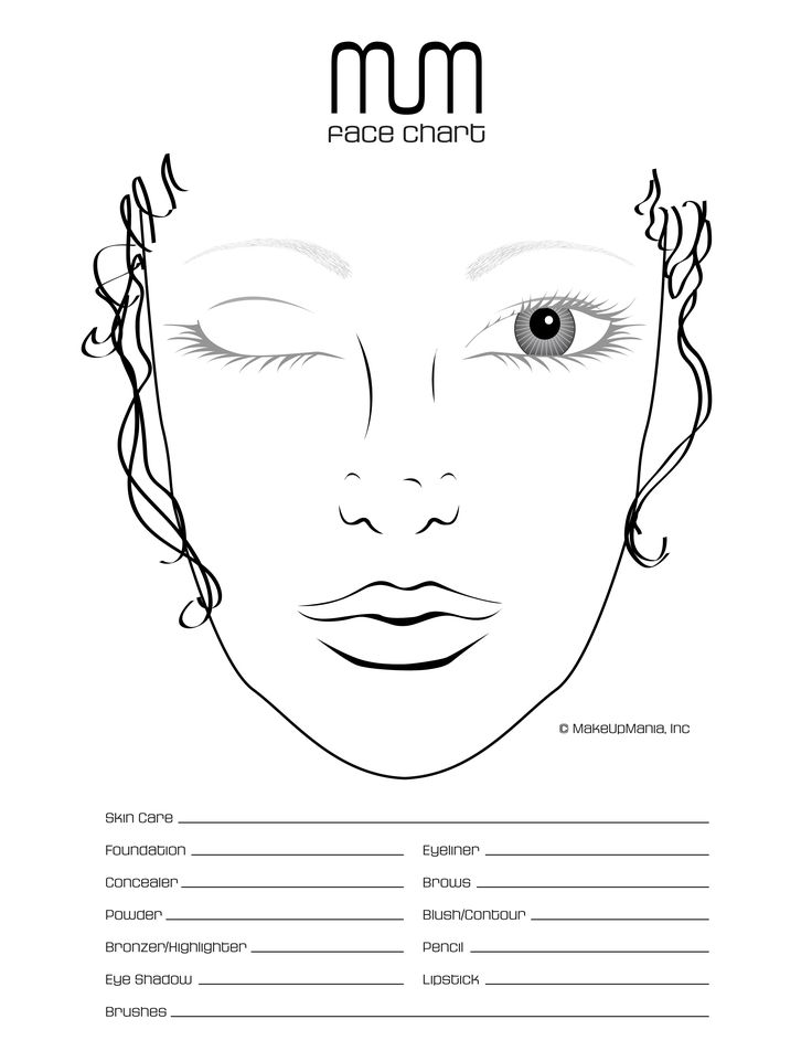 Blank Makeup Face Charts Makeup Practice Sheets Mac Face Charts, Makeup Practice Sheets, Contour Chart, Artist Practice, Makeup Printables, Mac Face Charts, Makeup Practice, Make Up Designs, Makeup Charts