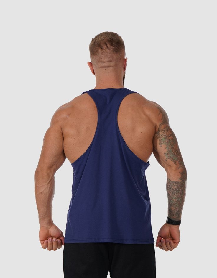 The ultimate workout companion for your lifting sessions. Crafted from 100% pure cotton, this stringer is designed with a relaxed, loose fit, offering freedom of movement comfort and breathability during your workouts. The soft cotton fabric feels gentle against the skin, reducing irritation and allowing you to focus solely on your performance. Its durable material promises long-lasting wear, while the comfortable fit makes it perfect for everyday training. Model: Straten is 6.1” and wears size Competition Jewelry, Fitness Jewelry, Ultimate Workout, Activewear Brands, Sweater Crop, Squat Proof, Crop Top Sweater, Intense Workout, Freedom Of Movement