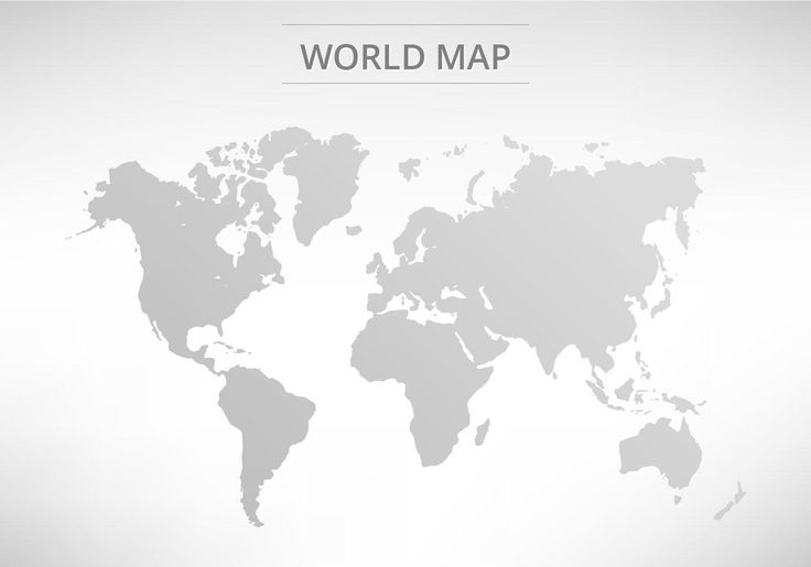 the world map is shown on a white background with gray text that reads'world map '