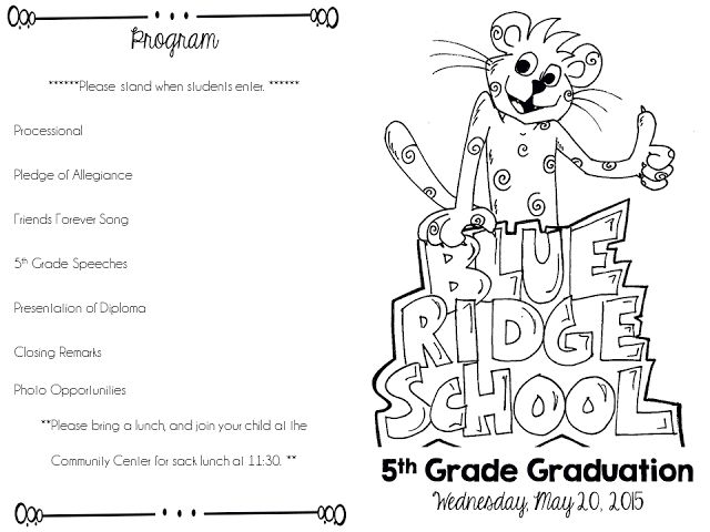 5th Grade Graduation - Teaching with Jennifer Findley | 5th grade ...