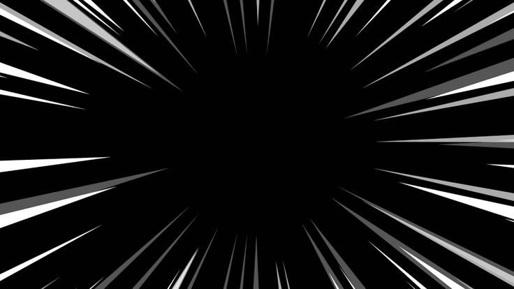 Manga Comics Radial Speed Lines Royalty Free Vector Image - Free PNG