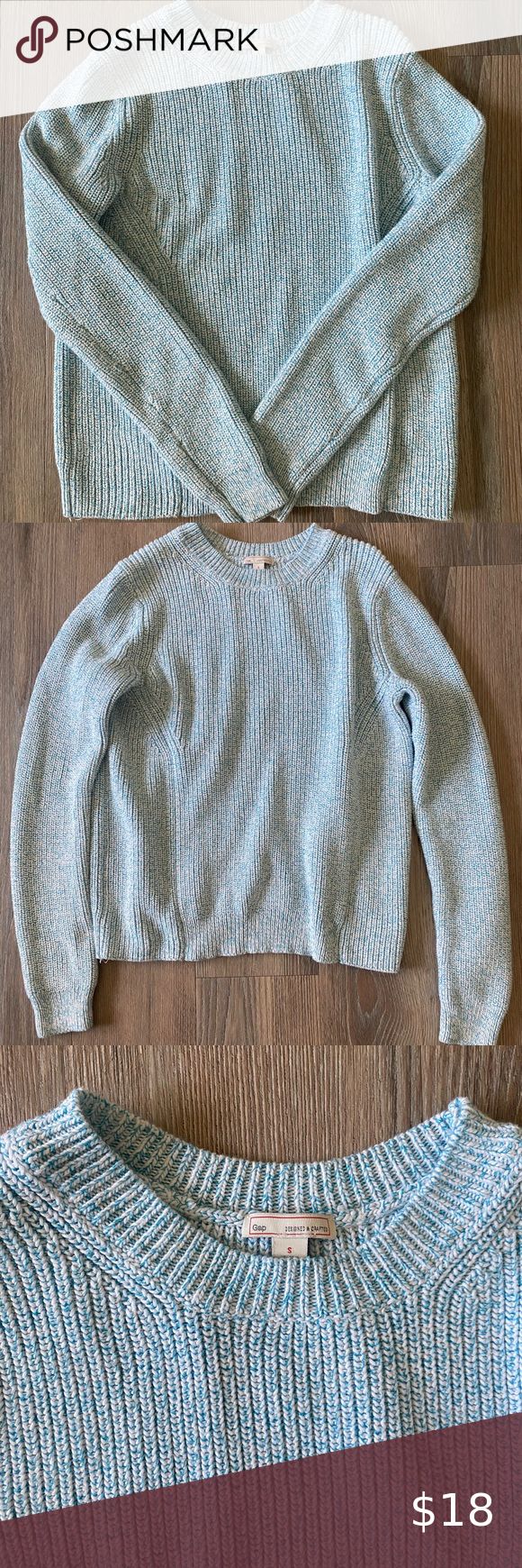 Spotted while shopping on Poshmark: Light Blue Gap Sweater! #poshmark #fashion #shopping #style #GAP #Sweaters Green Flannel Shirt, Pastel Sweater, Green Flannel, Gap Sweater, Flannel Tops, High Neck Sweater, Boho Patterns, Argyle Sweater, Knit Sweatshirt