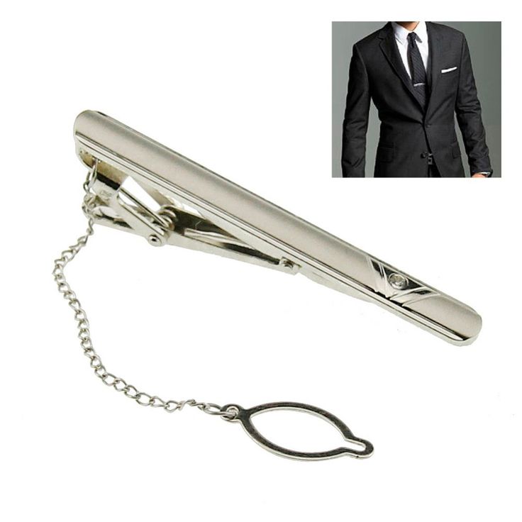 Classic Tie Clip Toned Girls, Silver Tie, Formal Accessories, Men's Tie, Mens Formal, New Fashion Trends, Ties Mens, Picture Sizes, Necktie