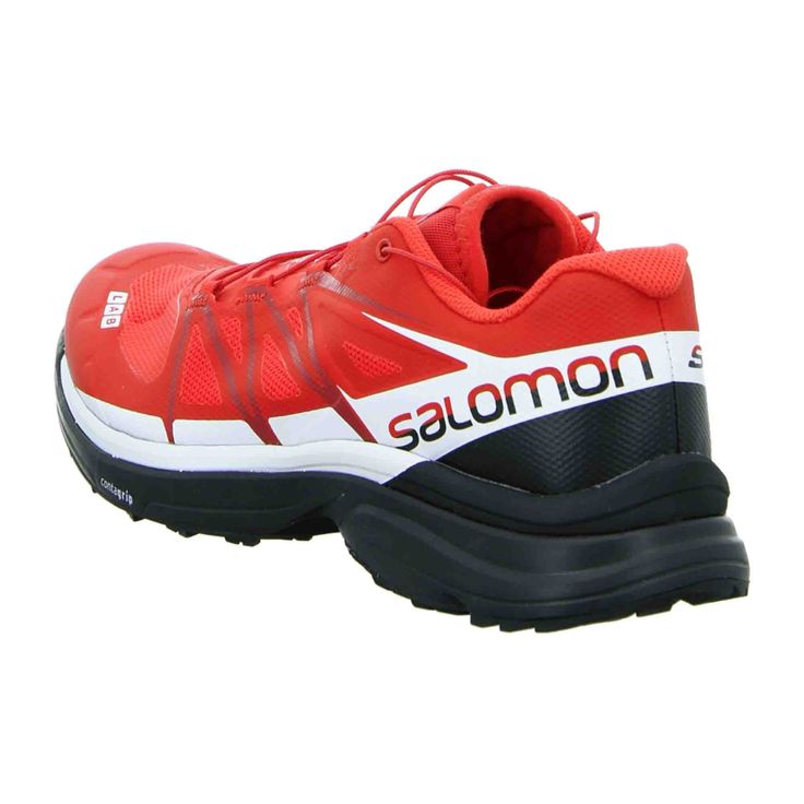 Salomon stands for high-quality outdoor sports equipment with a focus on innovation and performance. Founded in 1947 in the French Alps, Salomon offers everything from trail running shoes to weatherproof clothing and rugged backpacks. Designed for both adventure enthusiasts and professional athletes alike, Salomon guarantees quality and reliability with every product. Experience outdoor adventure anew – with gear that won't let you down.Salomon S-Lab Wings 8 for men in red Red Lace-up Hiking Sneakers, Functional Lace-up Trail Running Shoes For Jogging, Casual Red Trail Running Shoes With Vibram Sole, Dynamic Low-top Trail Running Shoes For Training, Low-top Dynamic Trail Running Shoes For Training, Red Breathable Sneakers For Outdoor Activities, Dynamic Outdoor Running Shoes With Vibram Sole, Red Running Shoes With Shock Absorption And Round Toe, Dynamic Lace-up Trail Running Shoes For Training