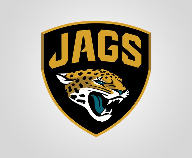 the jacksonville tigers logo is shown in black and gold, with an orange leopard on it's head