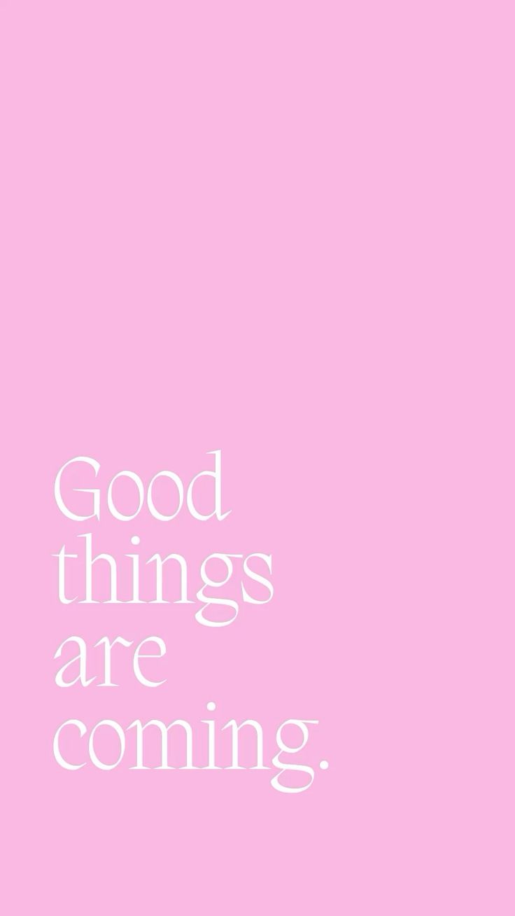 Pink Aesthetic Wallpaper | Wallpaper short Quote | Positive Quote ...