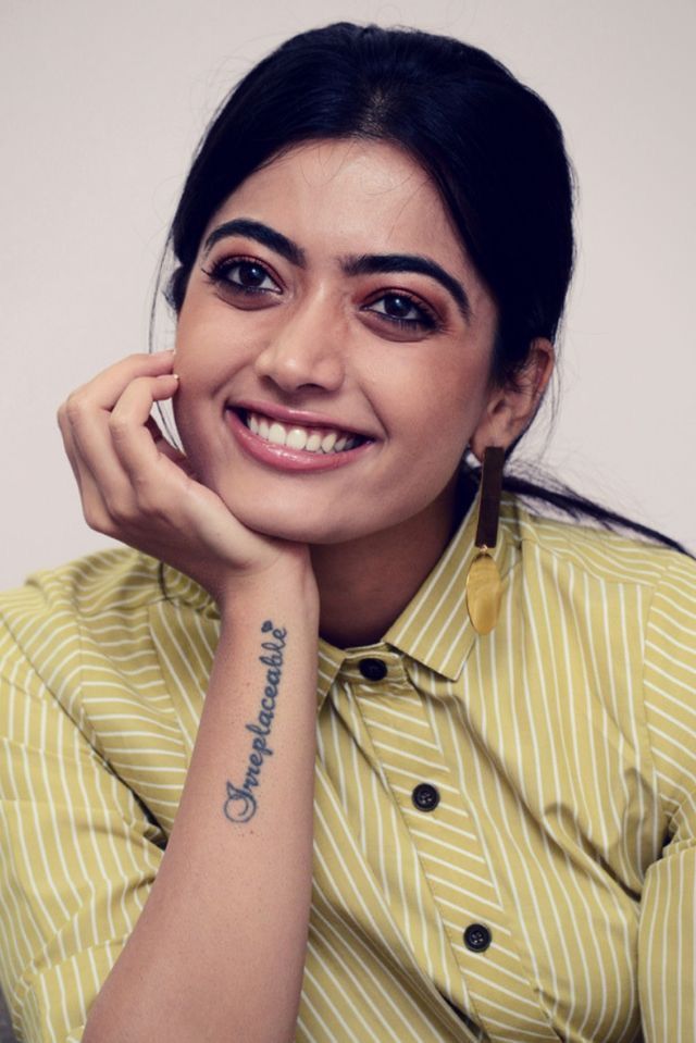 Rashmika Mandanna With Beautiful Smile😘 | Meaningful tattoos for women ...