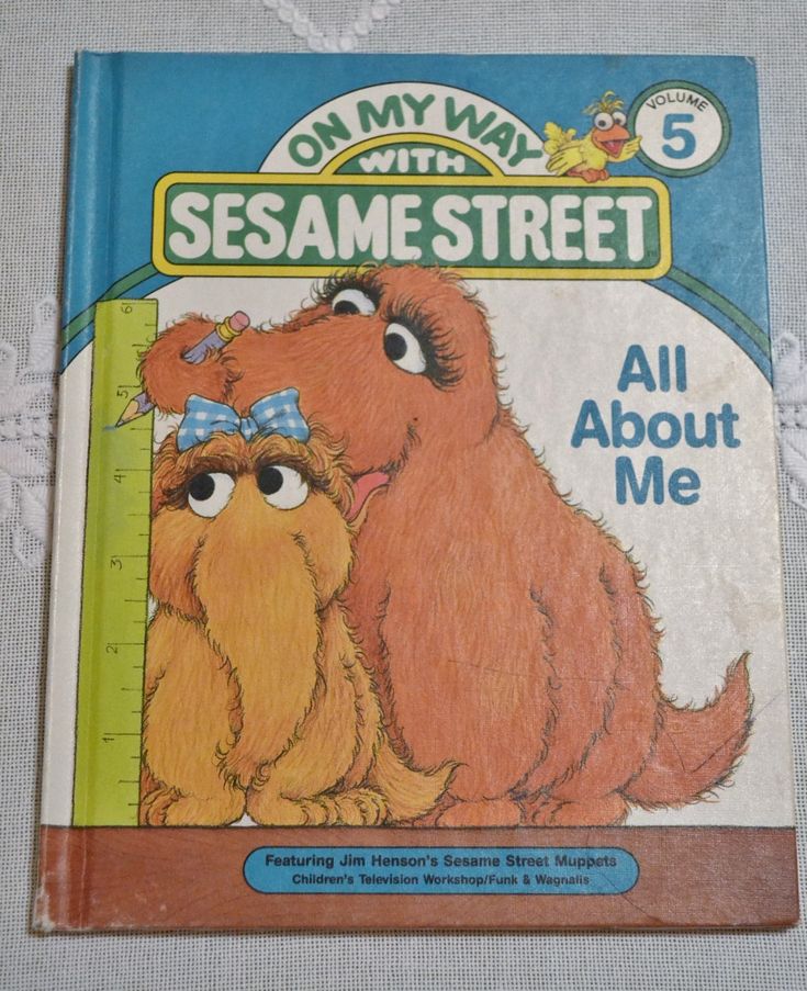 the children's book on my way sesame street is about me