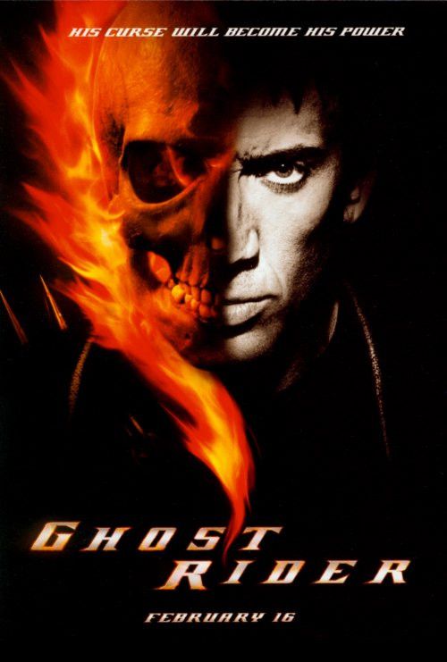 the movie poster for ghost rider