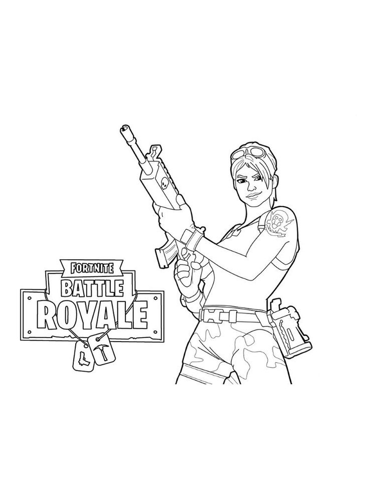 Fortnite Coloring Pages Raven. Below is a collection of Fortnite ...