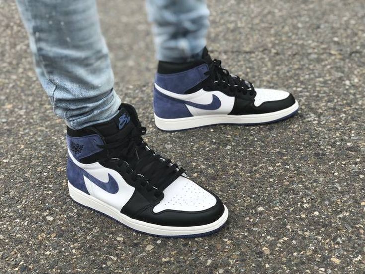 Air Jordan 1 Retro High OG 'Blue Moon' - Air Jordan - 555088 115 | GOAT Jordan 1 Blue, Jordans Girls, Kicks Shoes, Shoes Sneakers Jordans, Nike Shoes Jordans, Shoes Sneakers Nike, Jordan 1s, Fresh Shoes, Air Jordan 1 Retro High Og