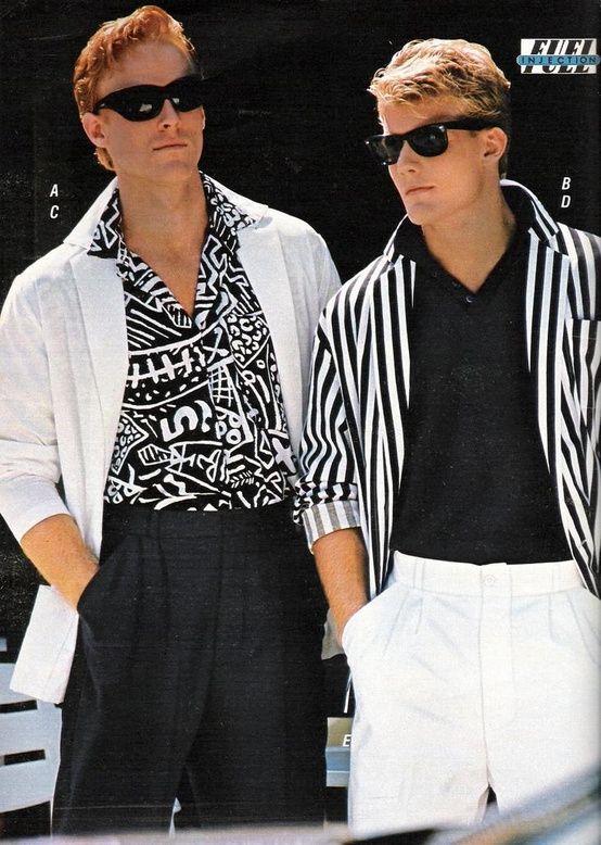 Menswear 80's 80s Outfits Men, 80s Style Outfits, 80s Formal, Retro Attire, Outfits Vest, 80s Mens Fashion, Dress 80s Style, 80s Clothes, 80s Outfits