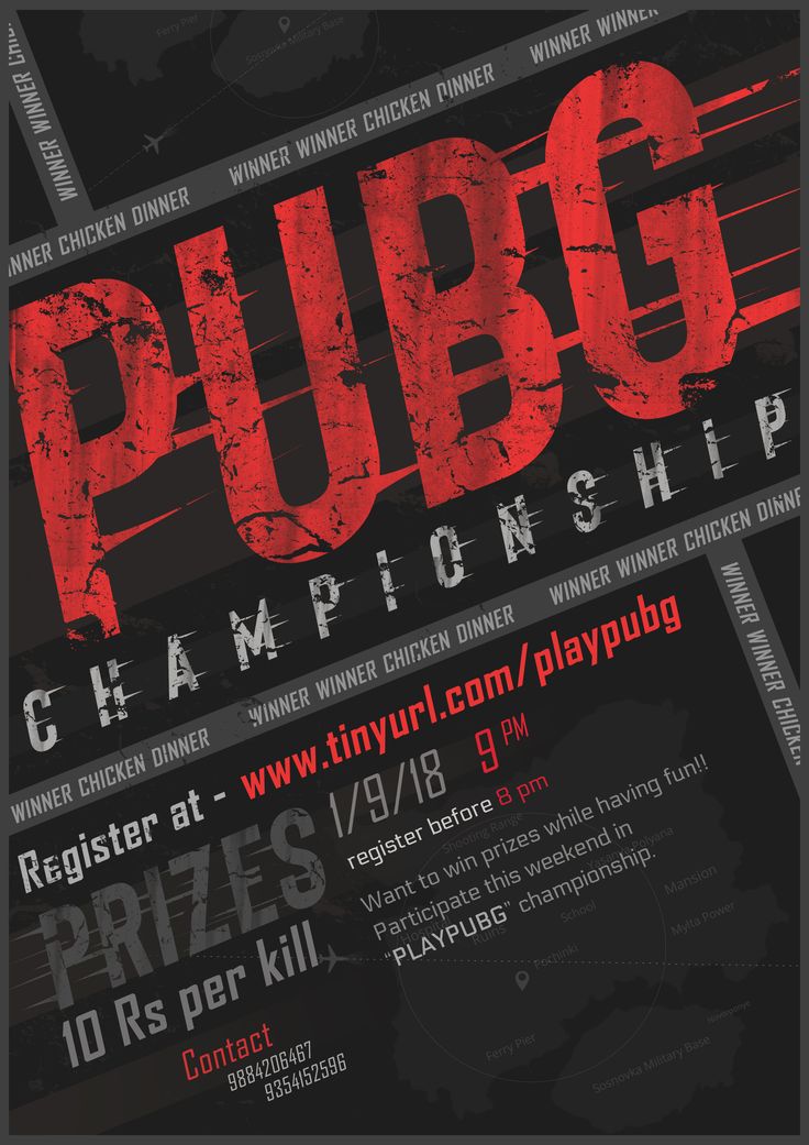 a poster with the words pub championship in red and black on it's side